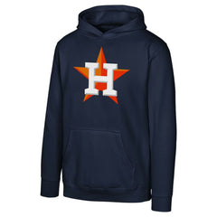 MLB Houston Astros Youth Primary Logo Pullover Hoodie