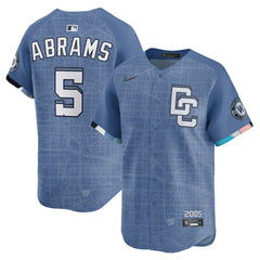 MLB CJ Abrams Washington Nationals Nike 2025 City Connect Limited Jersey