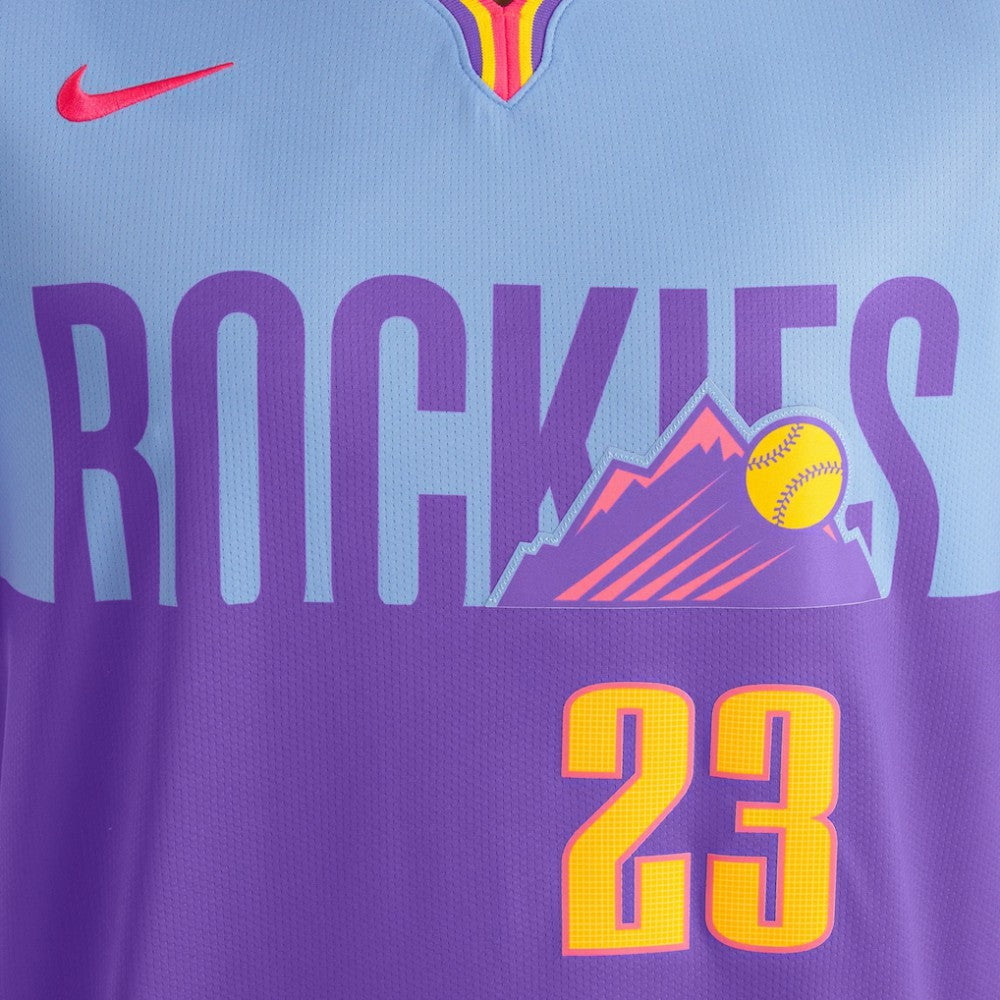 MLB Kris Bryant Colorado Rockies Nike 2025 City Connect Limited Player Jersey