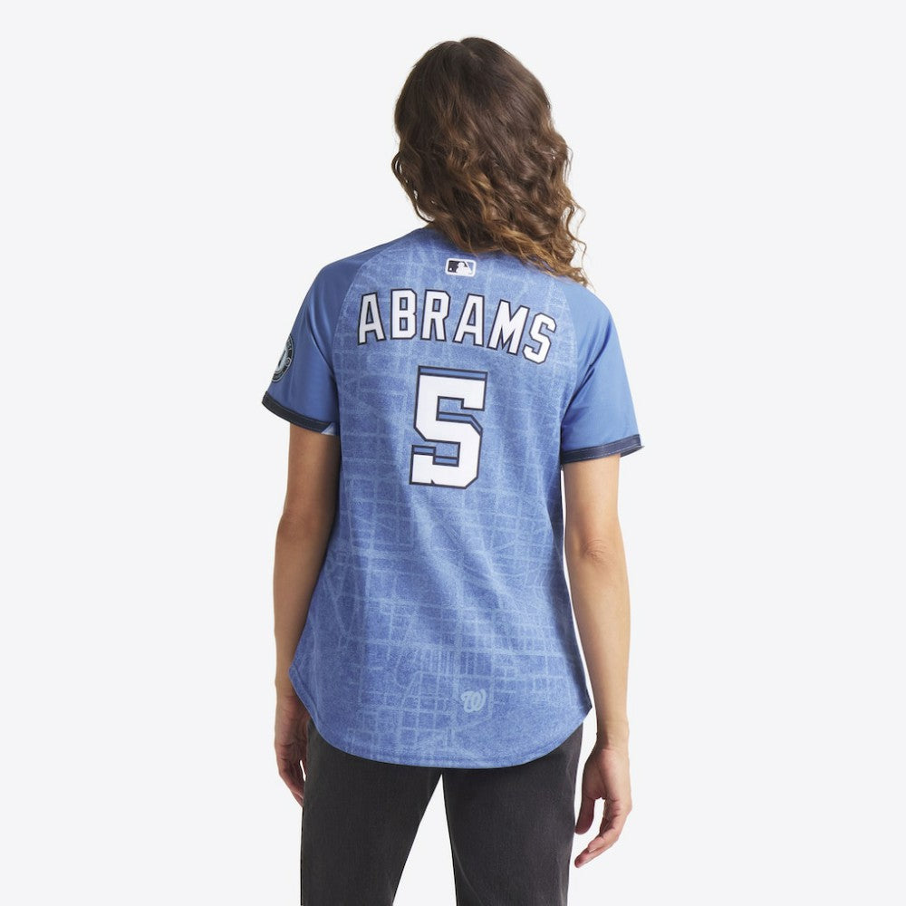 MLB CJ Abrams Washington Nationals Nike Women's 2025 City Connect Limited Jersey