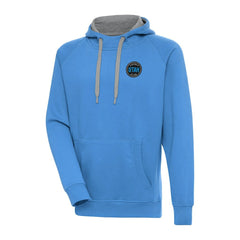 NHL Powder Blue Utah Mammoth Antigua Victory Pullover Hoodie
