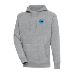 NHL Heather Gray Utah Mammoth Antigua Victory Pullover Hoodie