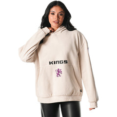 NBA Sacramento Kings The Wild Collective Unisex Corduroy Tri-Blend Pullover Hoodie