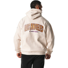 NBA Los Angeles Lakers The Wild Collective Unisex Corduroy Tri-Blend Pullover Hoodie
