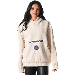 NBA Golden State Warriors The Wild Collective Unisex Corduroy Tri-Blend Pullover Hoodie sale