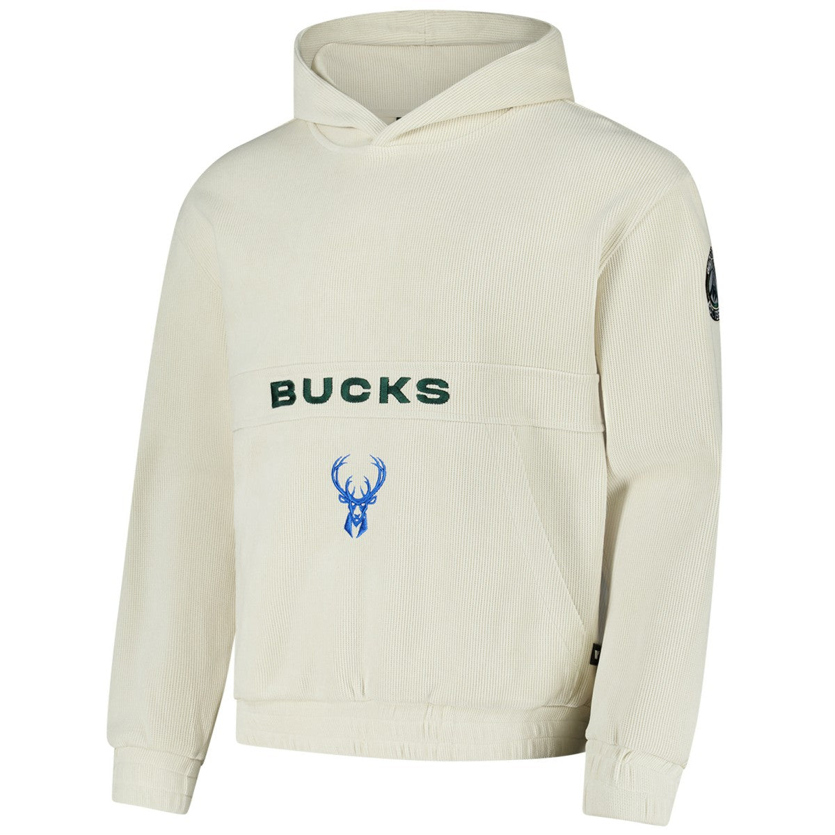 NBA Milwaukee Bucks The Wild Collective Unisex Corduroy Tri-Blend Pullover Hoodie