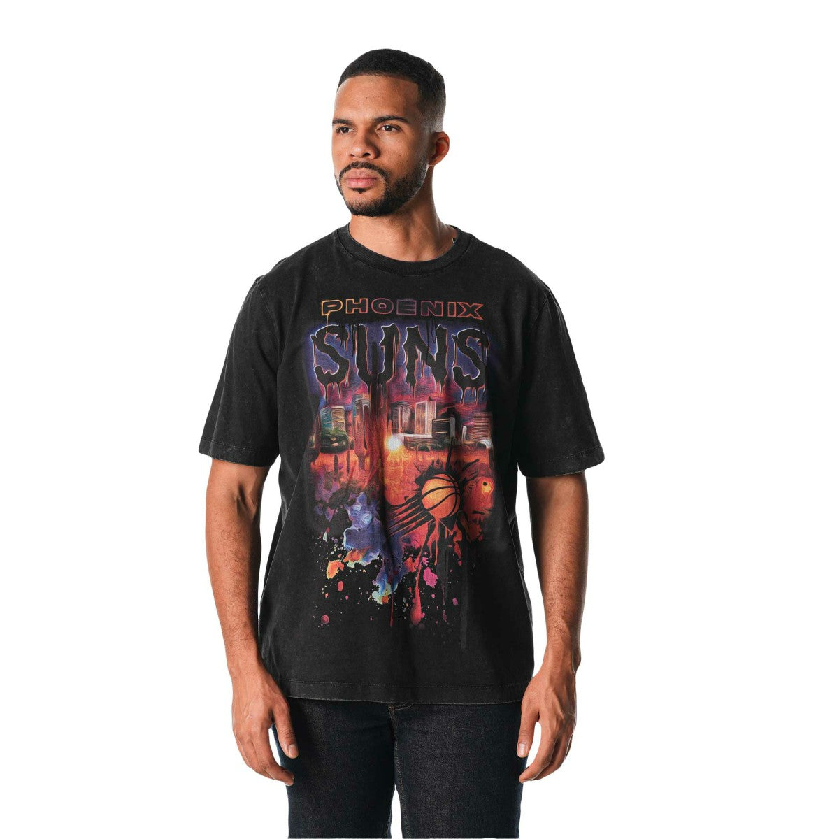 NBA Phoenix Suns The Wild Collective Unisex Washed T-Shirt