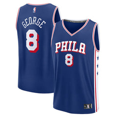 NBA Paul George Philadelphia 76ers Fast Break Replica Player Jersey