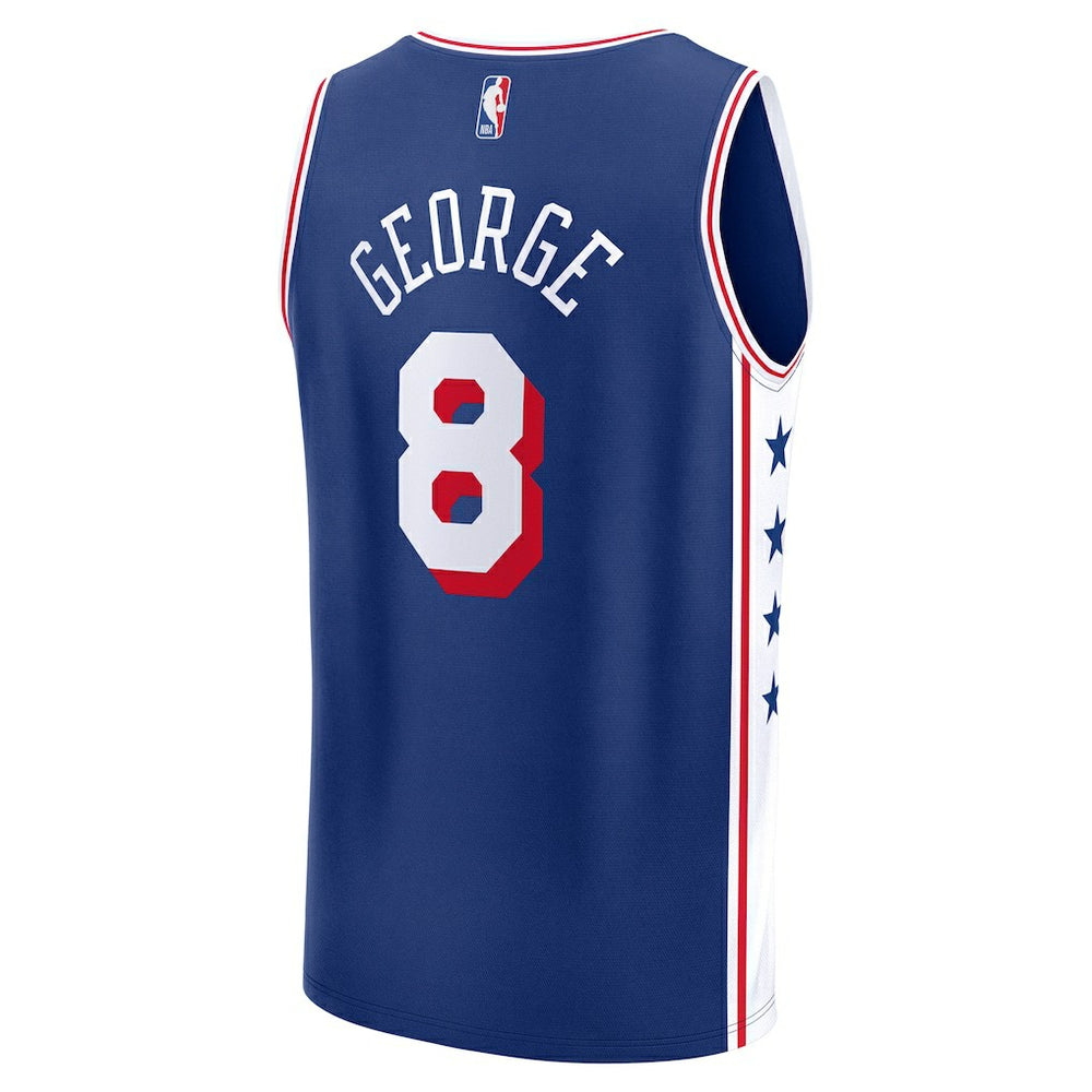 NBA Paul George Philadelphia 76ers Fast Break Replica Player Jersey