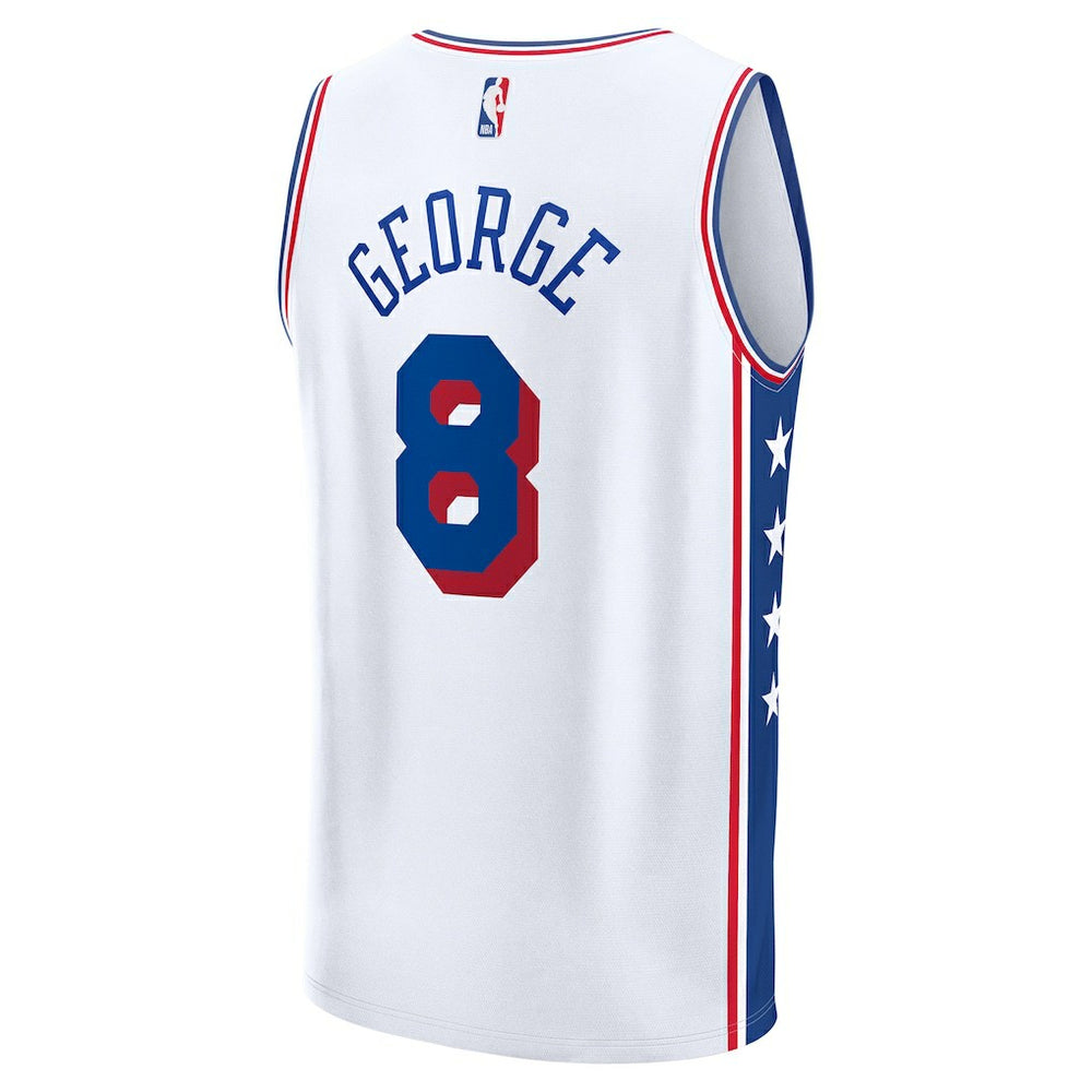 NBA Paul George Philadelphia 76ers Fast Break Replica Player Jersey