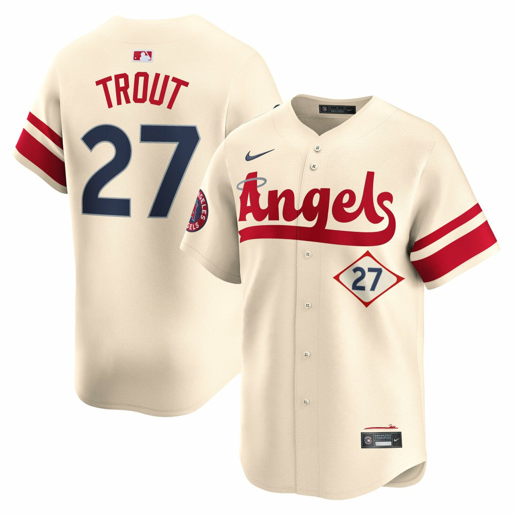 MLB Mike Trout Los Angeles Angels Nike City Connect Limited Jersey