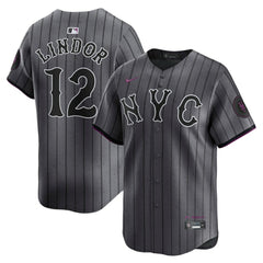 MLB Francisco Lindor New York Mets Nike City Connect Limited Jersey