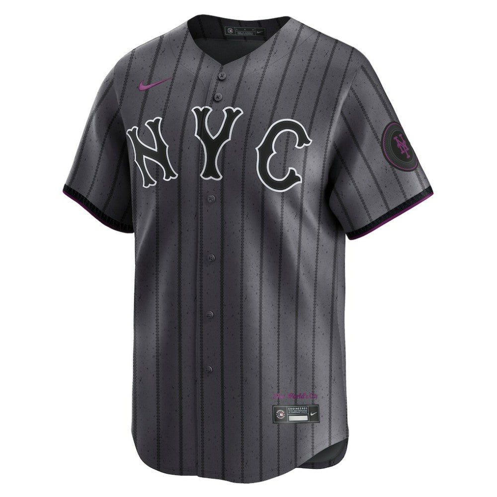 MLB Francisco Lindor New York Mets Nike City Connect Limited Jersey