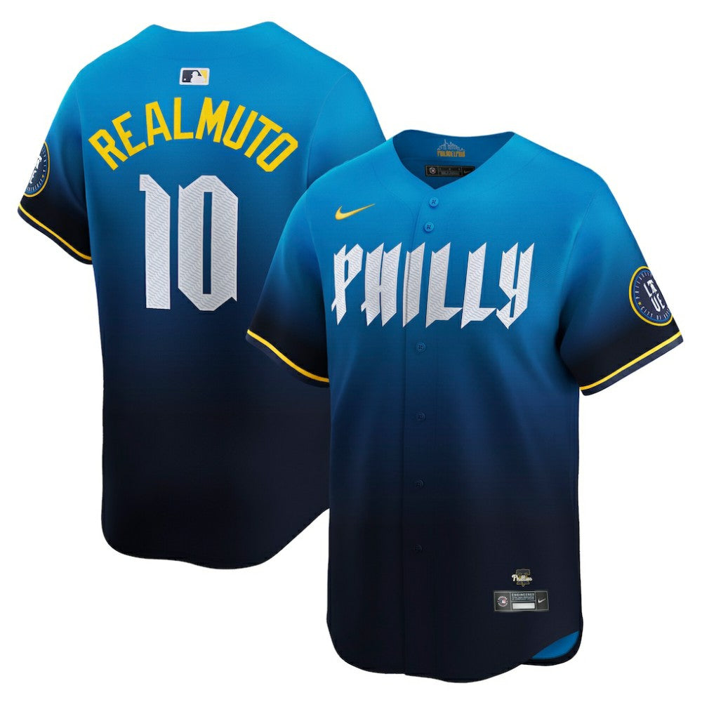 MLB J.T. Realmuto Philadelphia Phillies Nike City Connect Limited Jersey