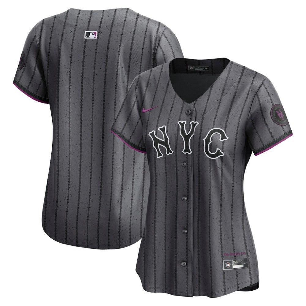 MLB New York Mets Nike Women's City Connect Limited Jersey