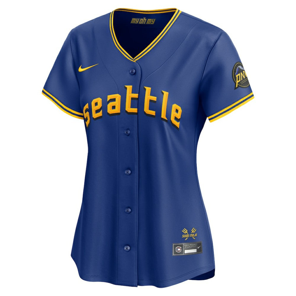 MLB Seattle Mariners Nike Women's City Connect Limited Jersey