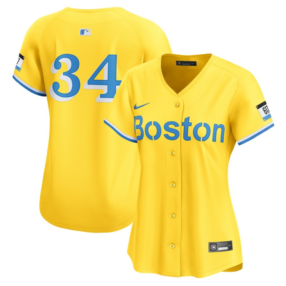 MLB David Ortiz Boston Red Sox Nike Women's City Connect Limited Jersey