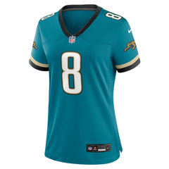 Mark Brunell  Women's Prowler Throwback Retired Player Game Jersey - Jacksonville Jaguars