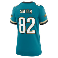 Jimmy Smith  Women's Prowler Throwback Retired Player Game Jersey - Jacksonville Jaguars