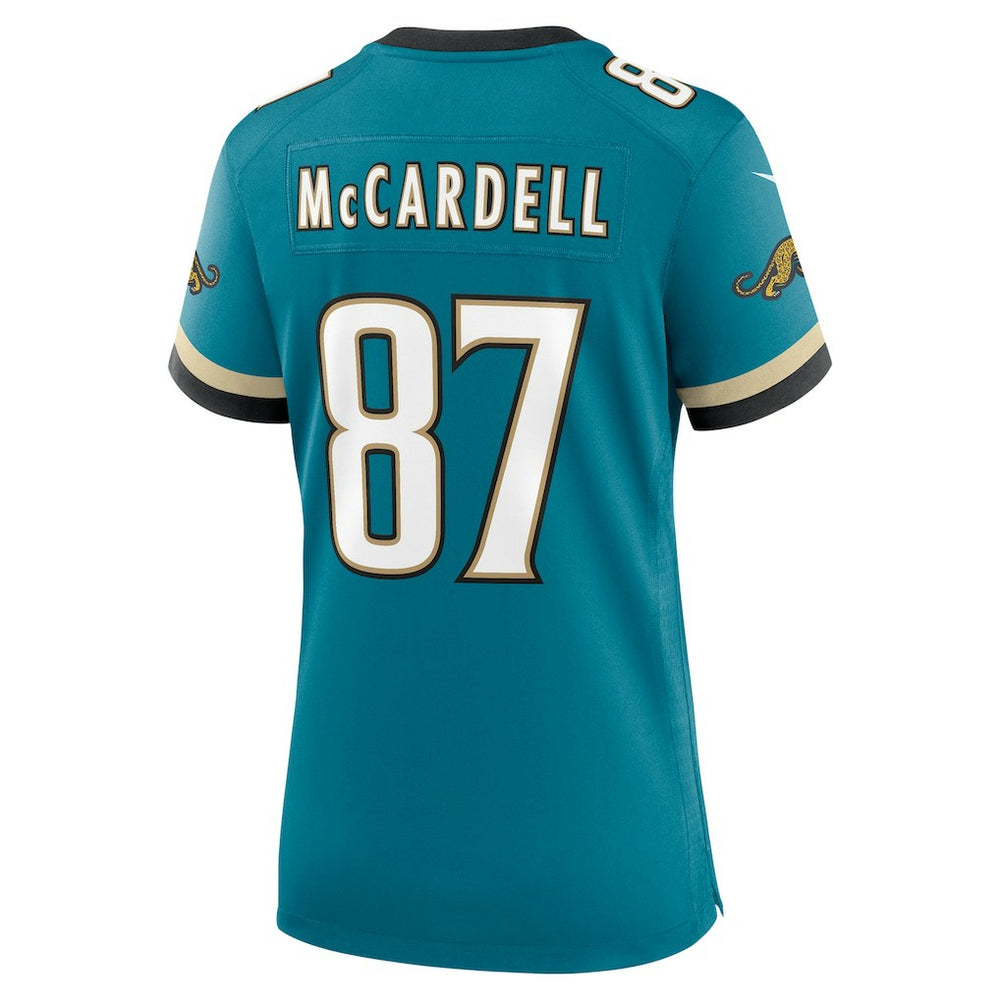 Keenan McCardell  Women's Prowler Throwback Retired Player Game Jersey - Jacksonville Jaguars