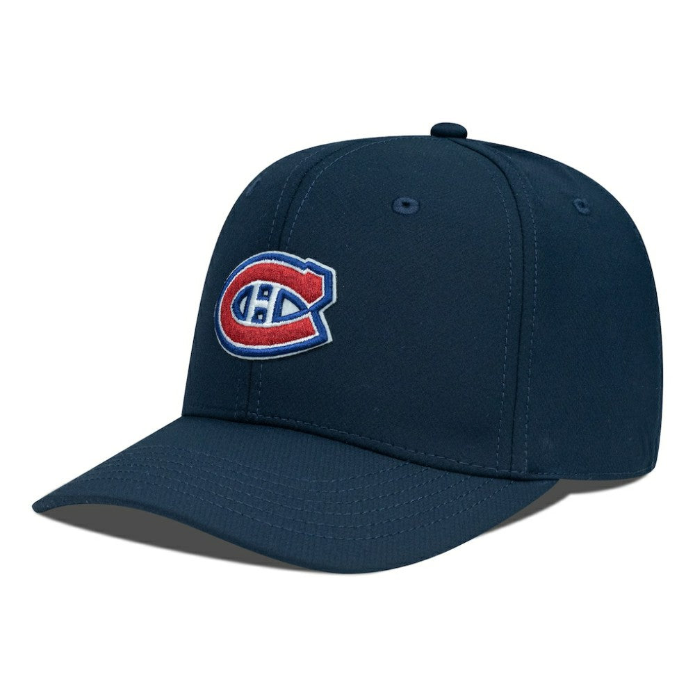 NHL Navy Montreal Canadiens Levelwear Rise Flex Hat