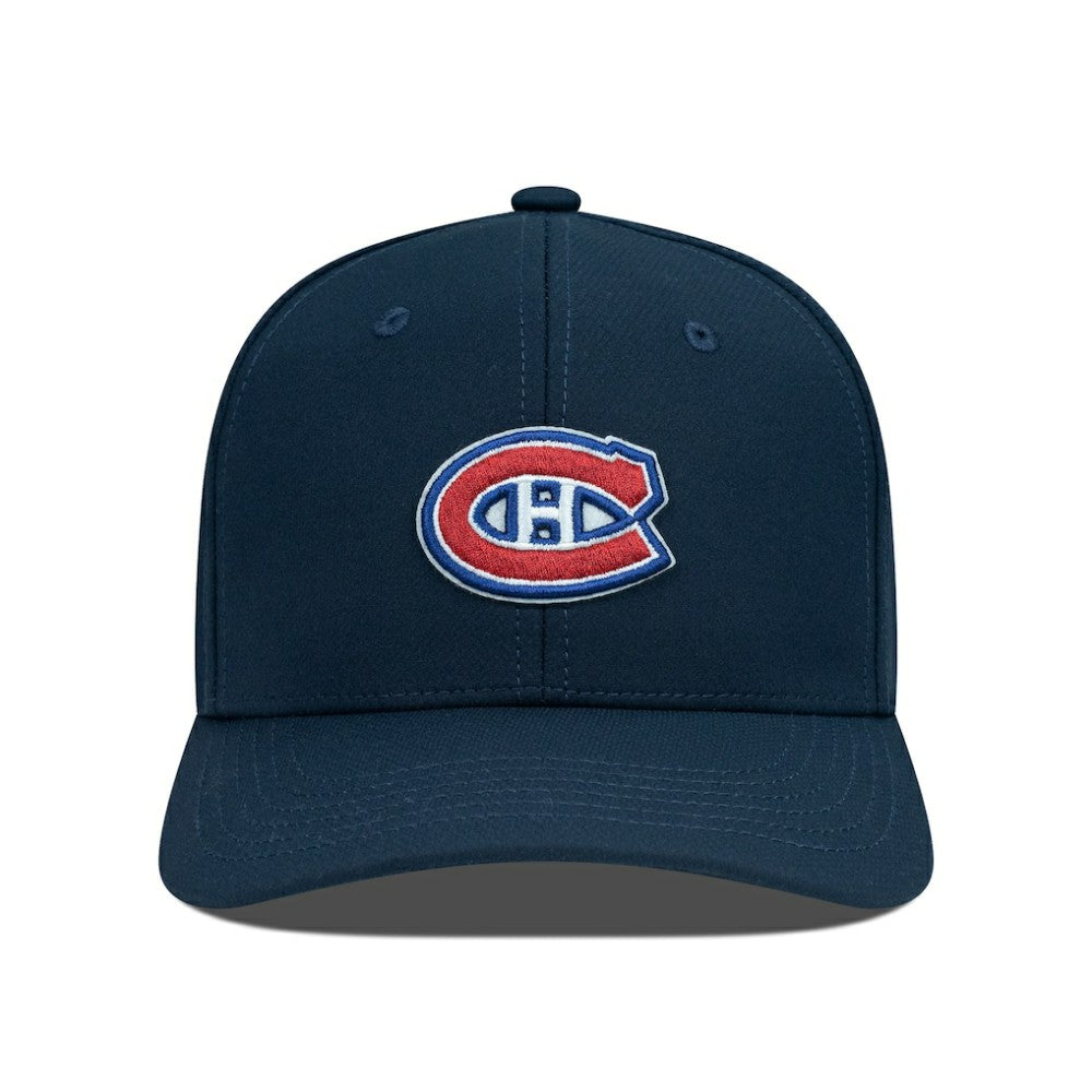 NHL Navy Montreal Canadiens Levelwear Rise Flex Hat