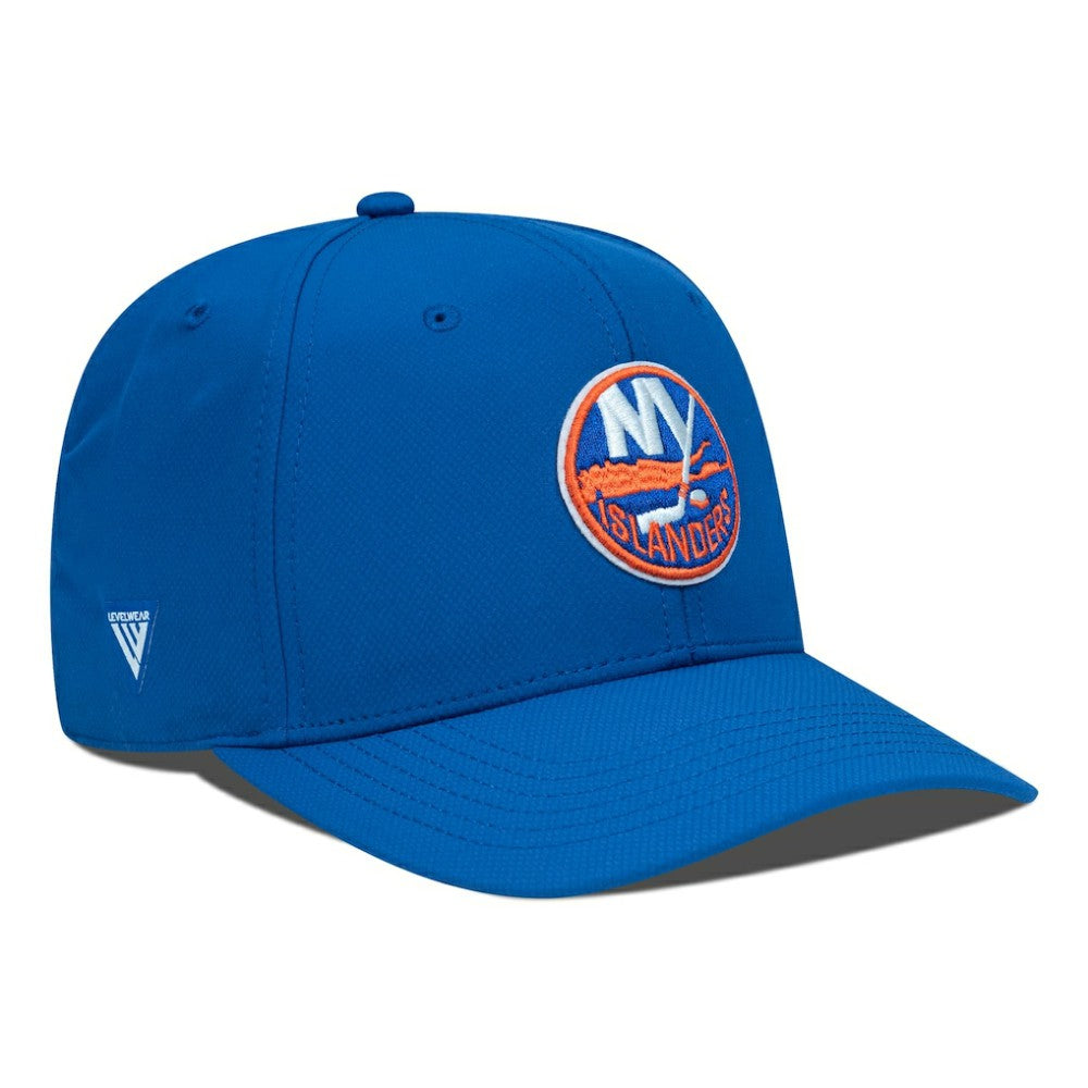 NHL Royal New York Islanders Levelwear Rise Flex Hat