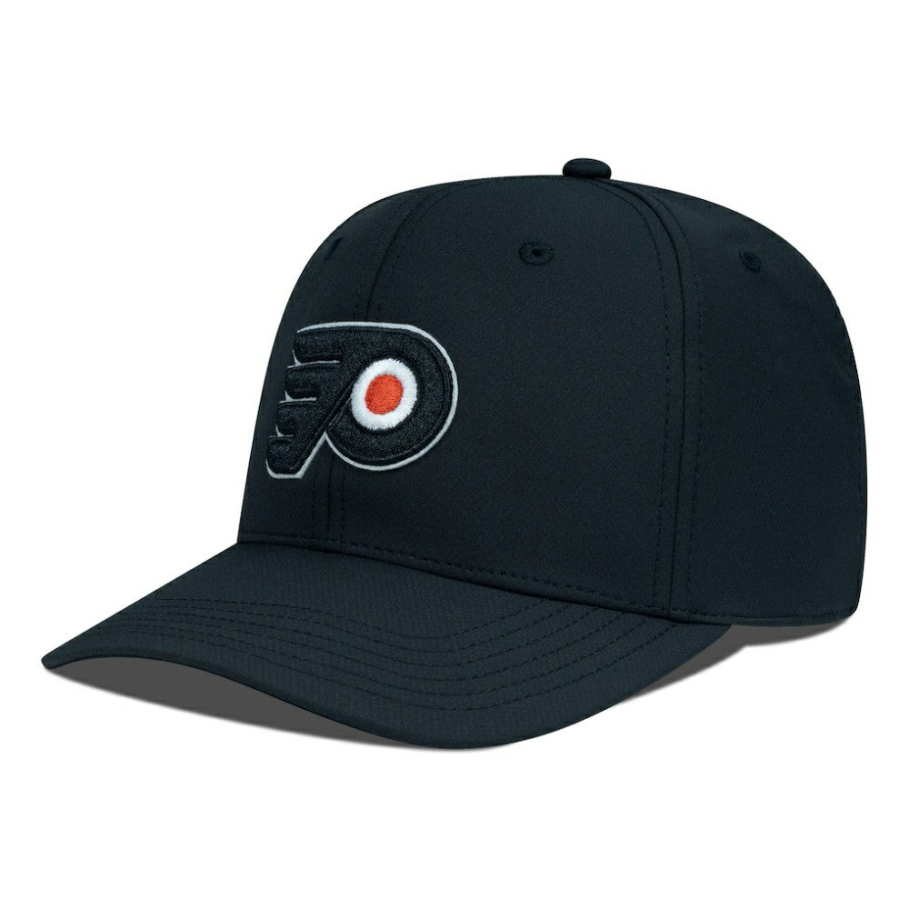 NHL Black Philadelphia Flyers Levelwear Rise Flex Hat