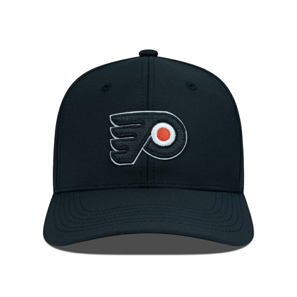 NHL Black Philadelphia Flyers Levelwear Rise Flex Hat