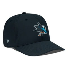 NHL Black San Jose Sharks Levelwear Rise Flex Hat