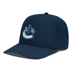 NHL Navy Vancouver Canucks Levelwear Rise Flex Hat