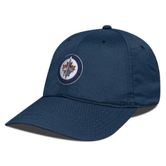 NHL Navy Winnipeg Jets Levelwear Matrix Adjustable Hat