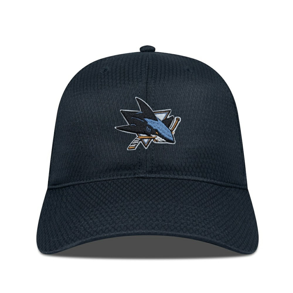 NHL Black San Jose Sharks Levelwear Matrix Adjustable Hat
