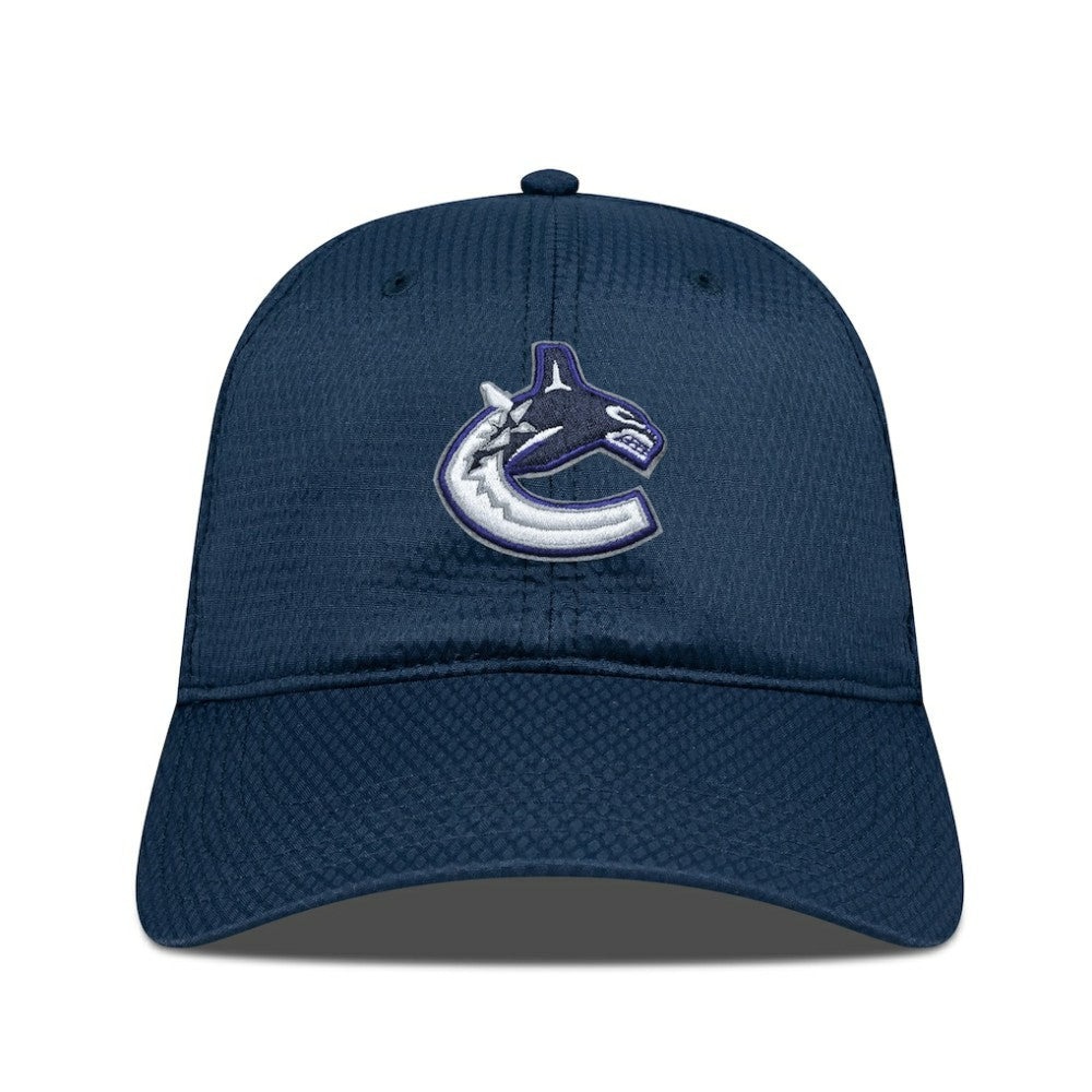 NHL Navy Vancouver Canucks Levelwear Matrix Adjustable Hat
