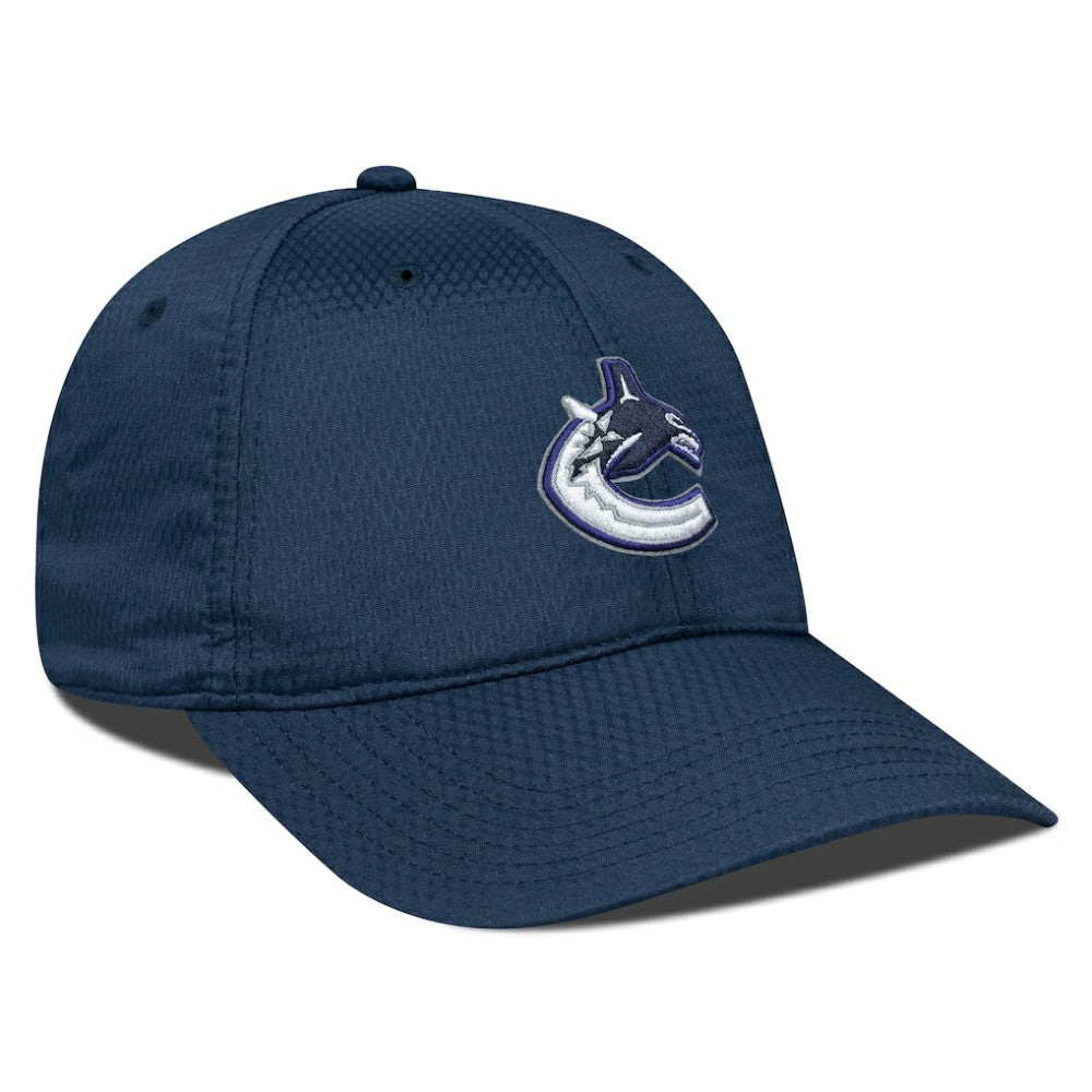 NHL Navy Vancouver Canucks Levelwear Matrix Adjustable Hat