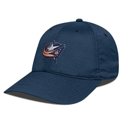 NHL Navy Columbus Blue Jackets Levelwear Matrix Adjustable Hat