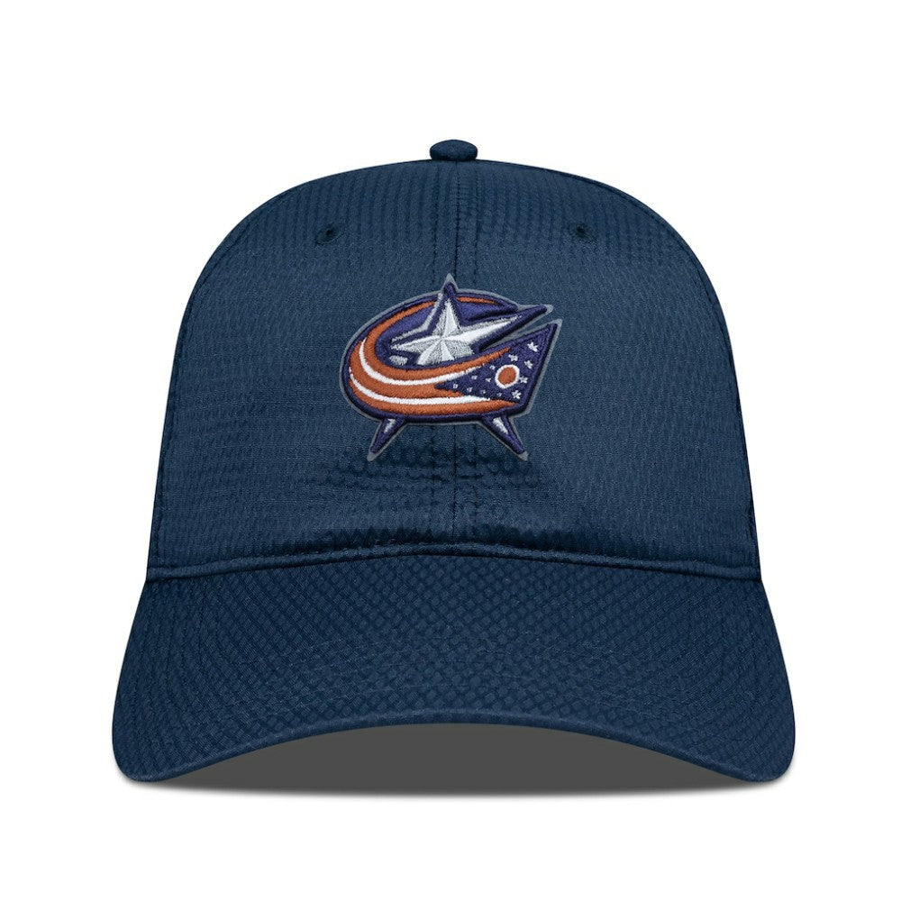 NHL Navy Columbus Blue Jackets Levelwear Matrix Adjustable Hat