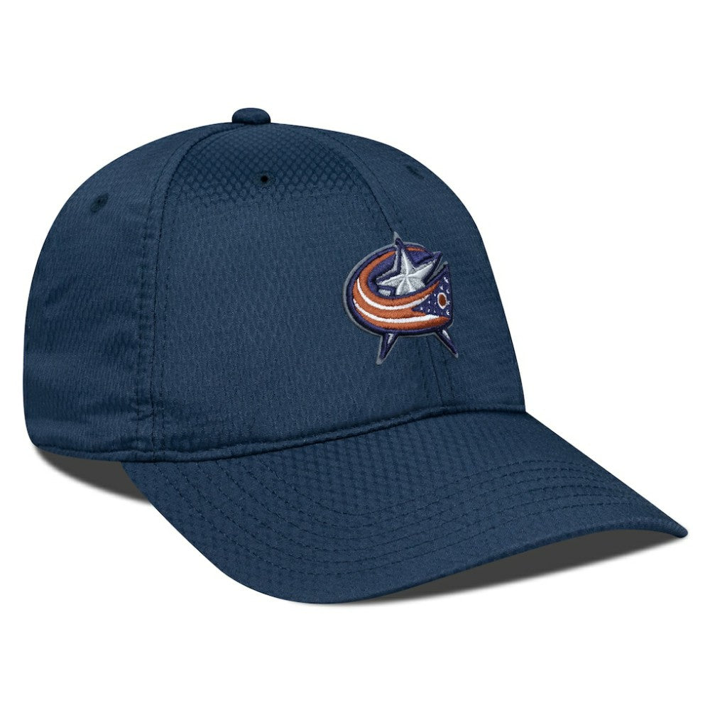 NHL Navy Columbus Blue Jackets Levelwear Matrix Adjustable Hat