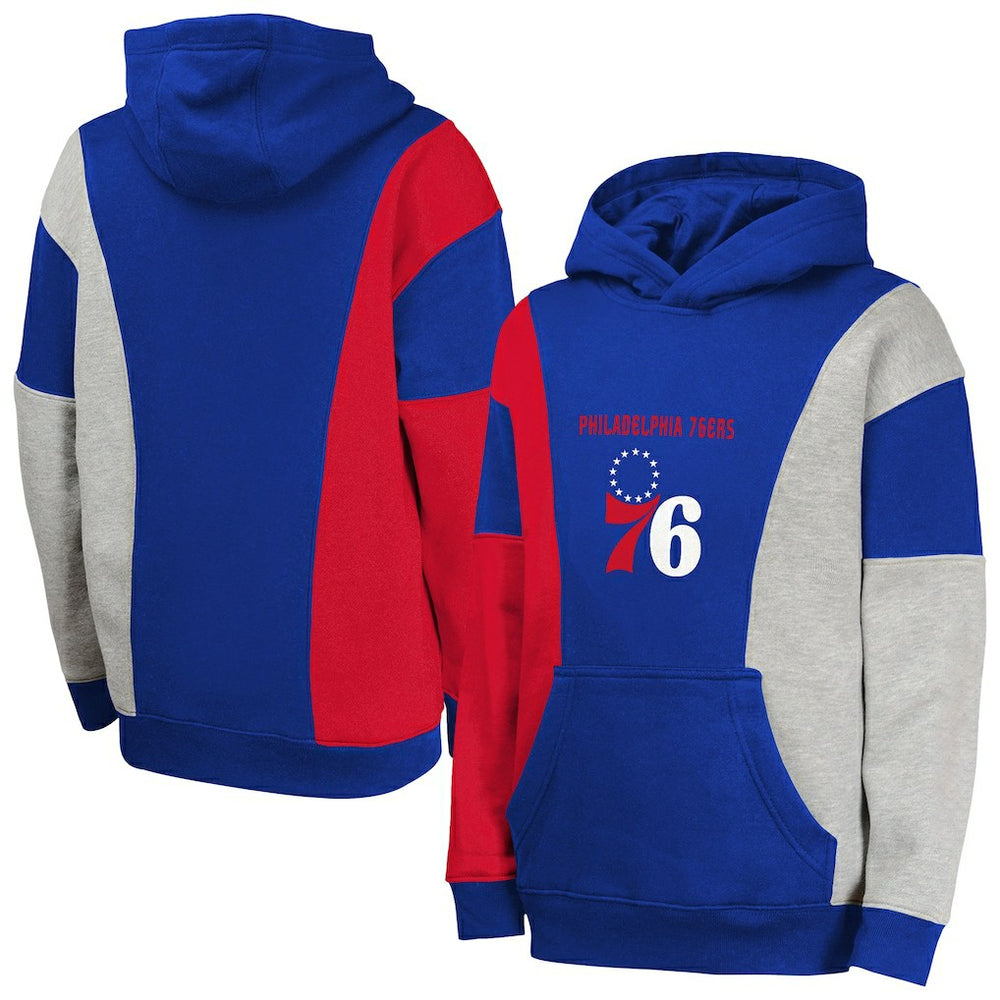 NBA Philadelphia 76ers Youth Ace In the Hole Pullover Hoodie