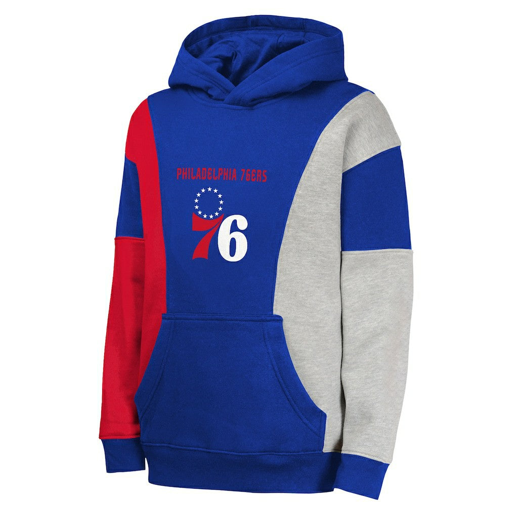 NBA Philadelphia 76ers Youth Ace In the Hole Pullover Hoodie