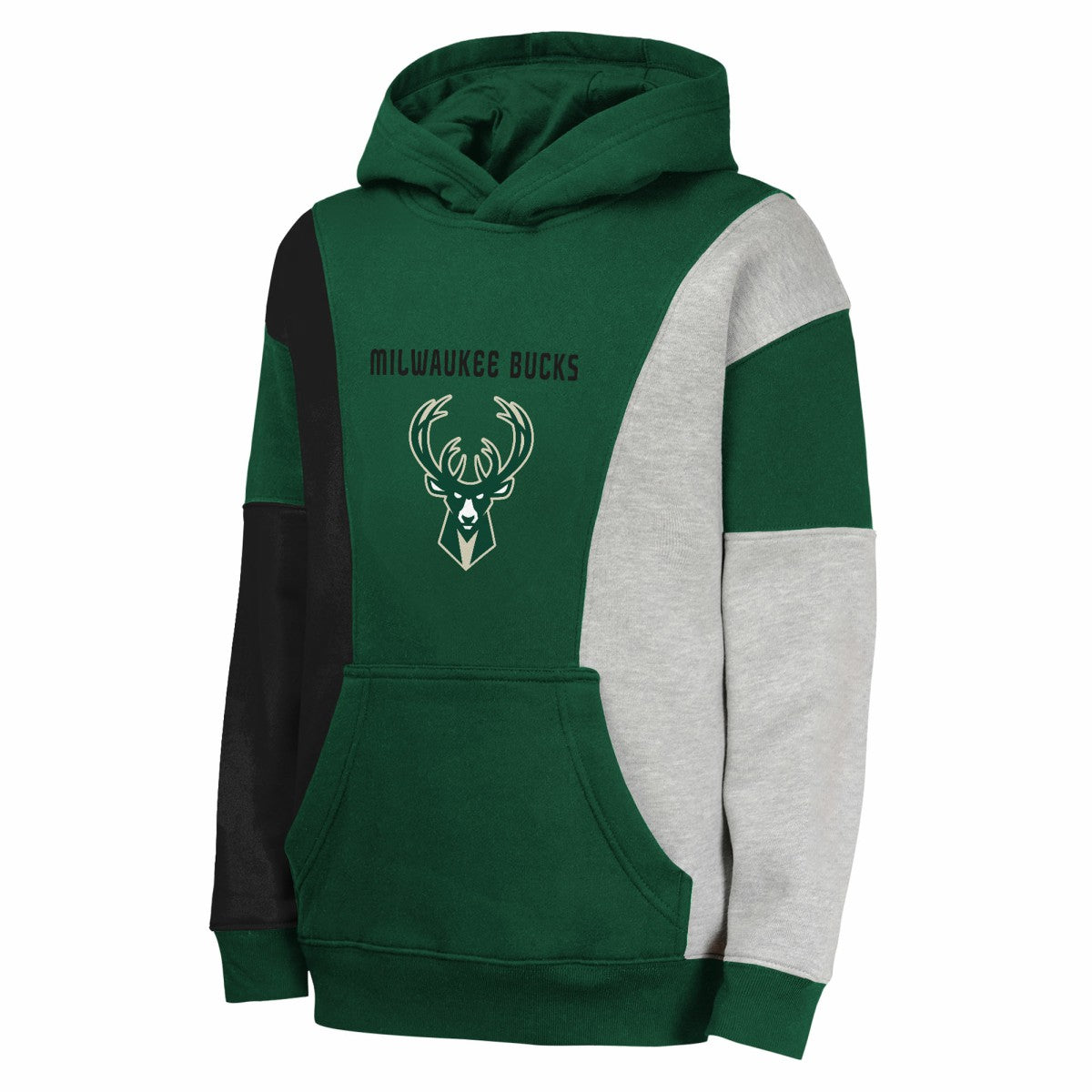 NBA Milwaukee Bucks Youth Ace In the Hole Pullover Hoodie