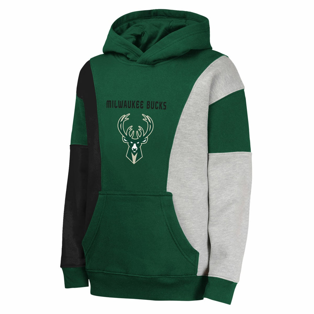 NBA Milwaukee Bucks Youth Ace In the Hole Pullover Hoodie