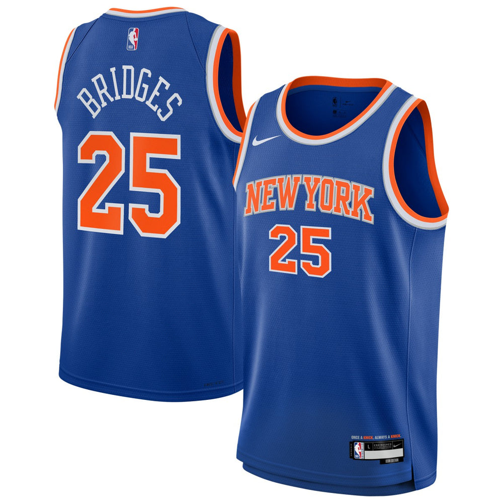 NBA Mikal Bridges New York Knicks Youth Swingman Jersey