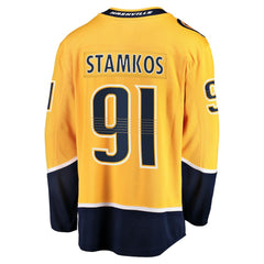 NHL Gold Steven Stamkos Nashville Predators Fanatics Home Premier Breakaway Player Jersey