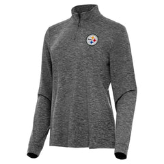 Antigua Women's Mentor Quarter-Zip Jacket - Pittsburgh Steelers