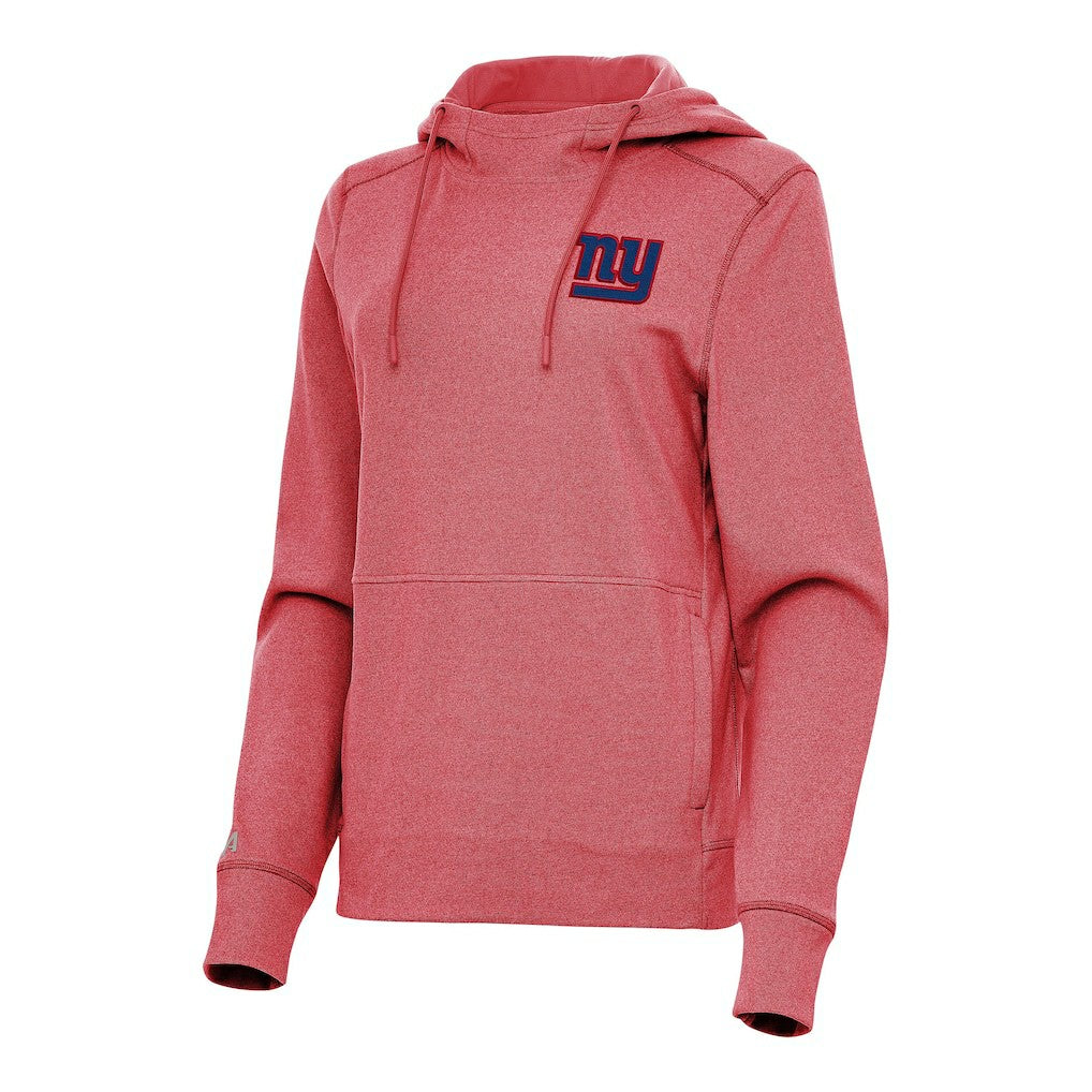 Antigua Women's Justice Pullover Hoodie - New York Giants