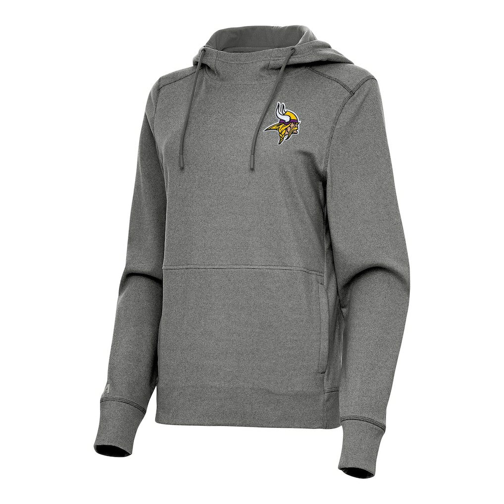 Antigua Women's Justice Pullover Hoodie - Minnesota Vikings