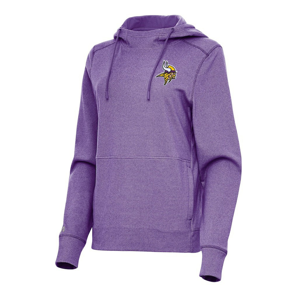 Antigua Women's Justice Pullover Hoodie - Minnesota Vikings