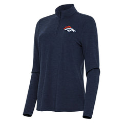 Antigua Women's Bright Quarter-Zip Sweatshirt - Denver Broncos