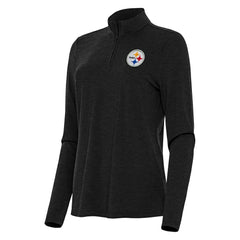 Antigua Women's Bright Quarter-Zip Sweatshirt - Pittsburgh Steelers